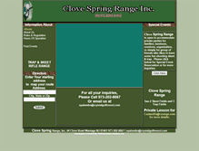 Tablet Screenshot of csrange.com